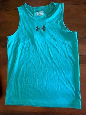 Under Armour Turquoise Performance Tank Top